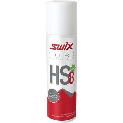 Swix HS8 Cire Haute Vitesse Rouge – 180g – Ski/Snowboard – Sans Fluoro – Approuvé FIS (25 à 9°F / -4°C à +4°C)