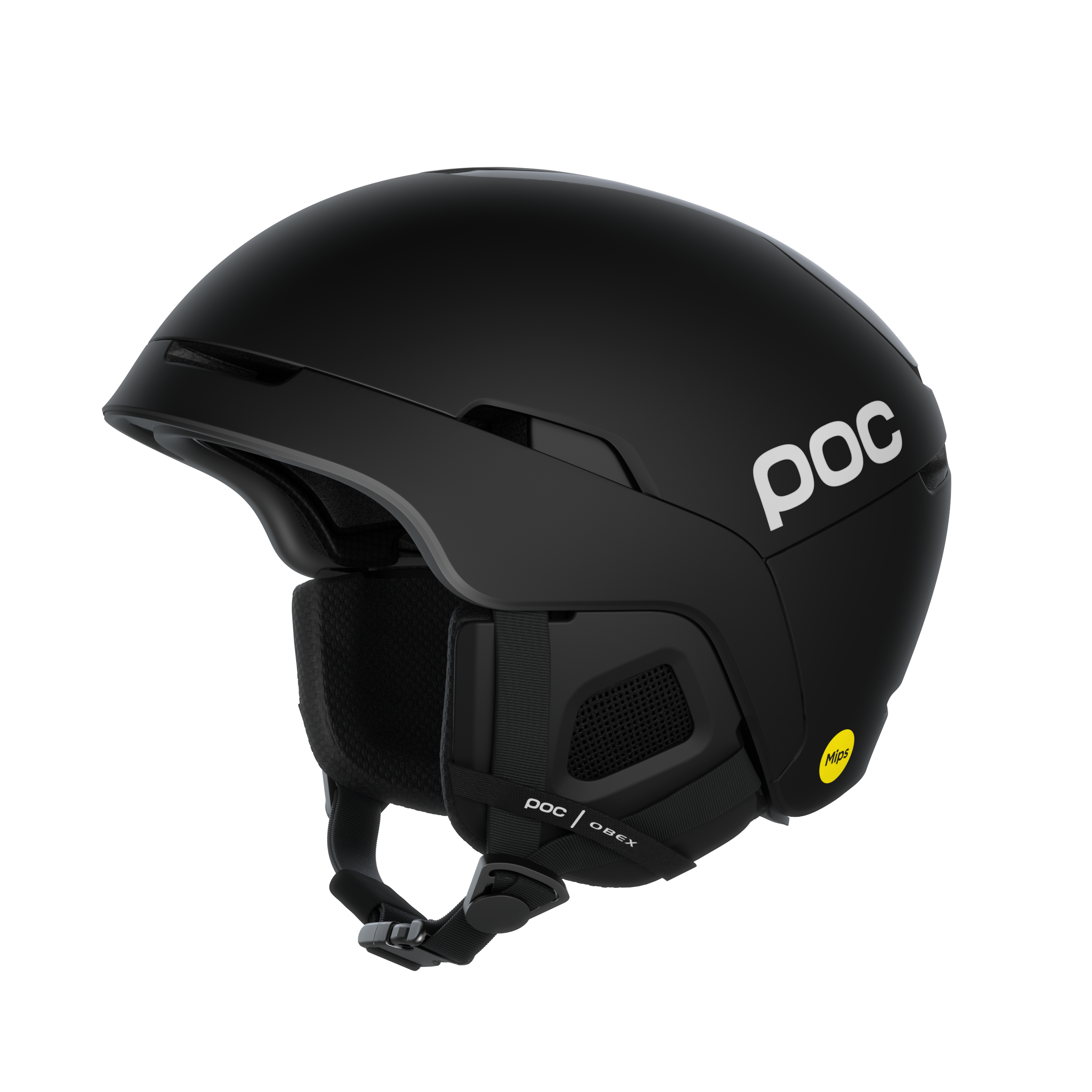 ★POC　OBEX　WF　MIPS BLACK XS-S 55-58cm Obex Wide Fit MIPS Ski Helmet in Uranium Black Matt | POC