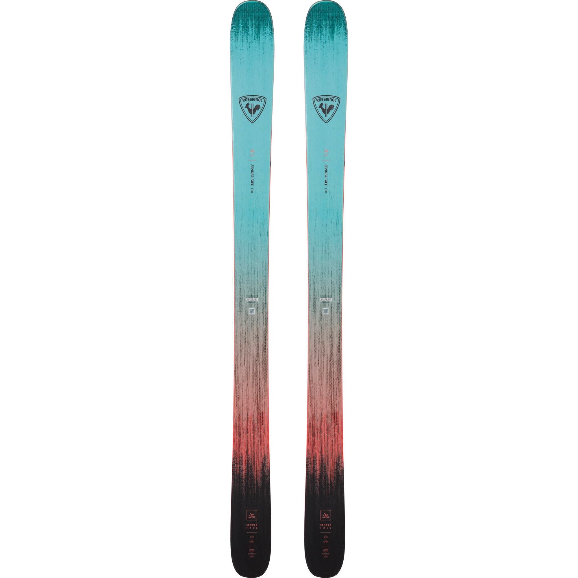 Rossignol bc 110 store positrack backcountry skis