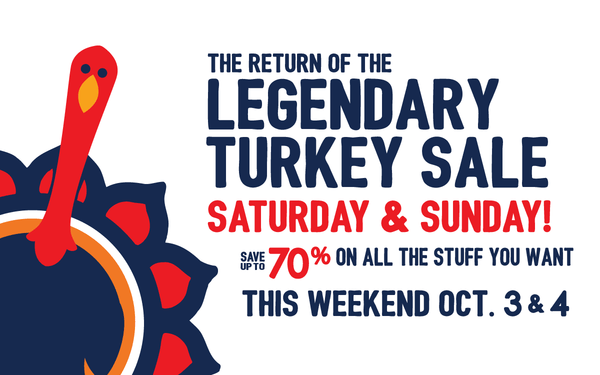 LEGENDARY TURKEY SALE