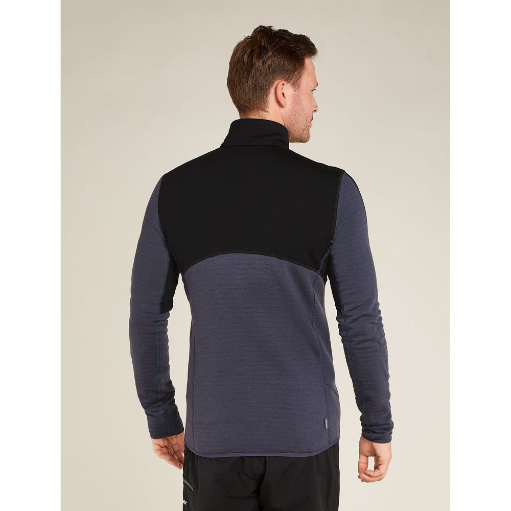 Icebreaker M Merino 400 RealFleece™ Descender LS Zip