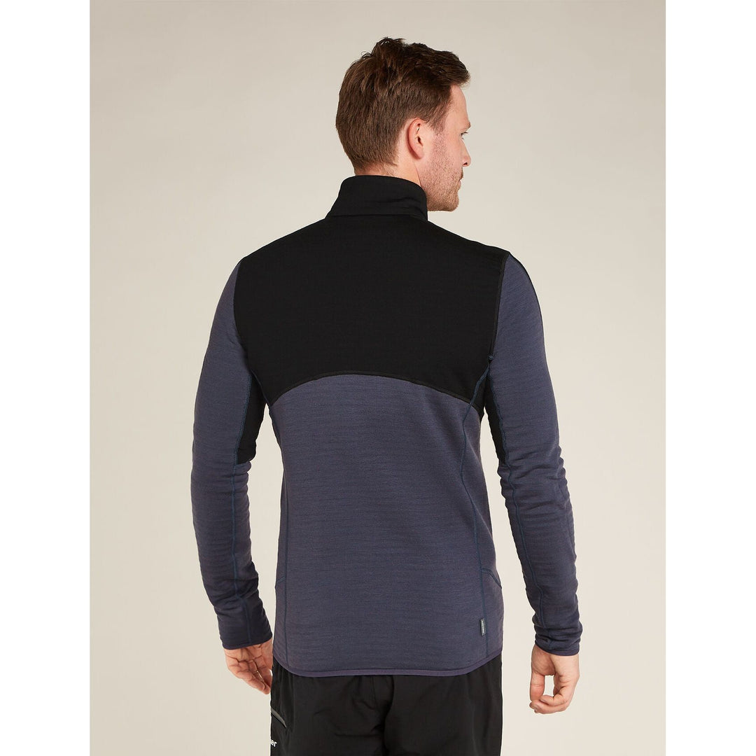 Icebreaker M Merino 400 RealFleece™ Descender LS Zip