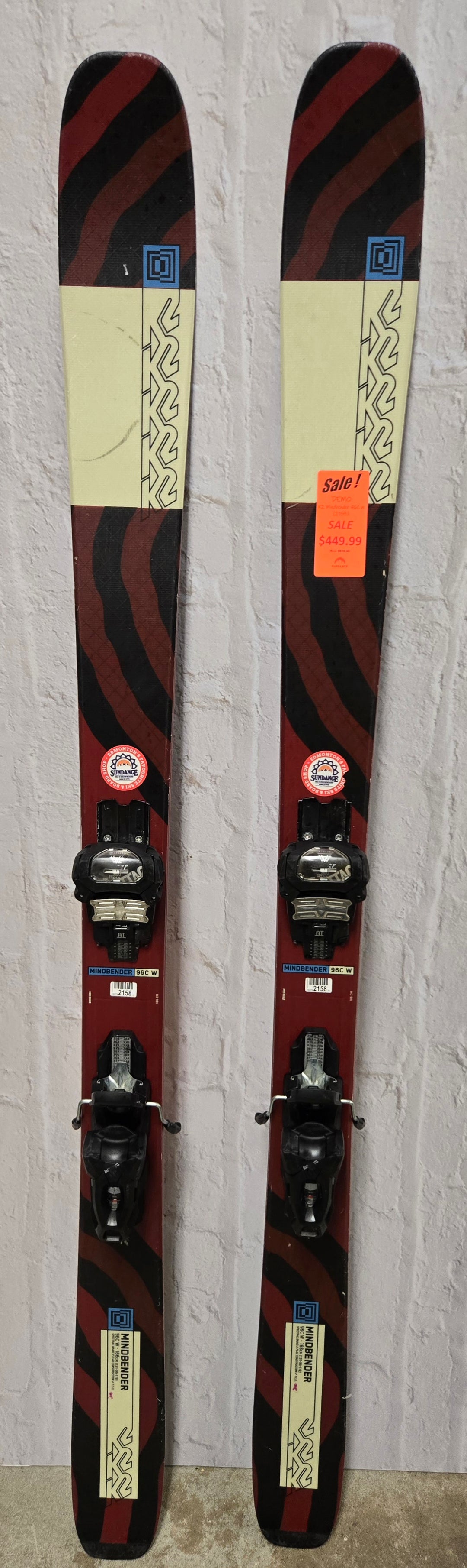 K2 Mindbender 96C W w/ Attack 11 AT Demo