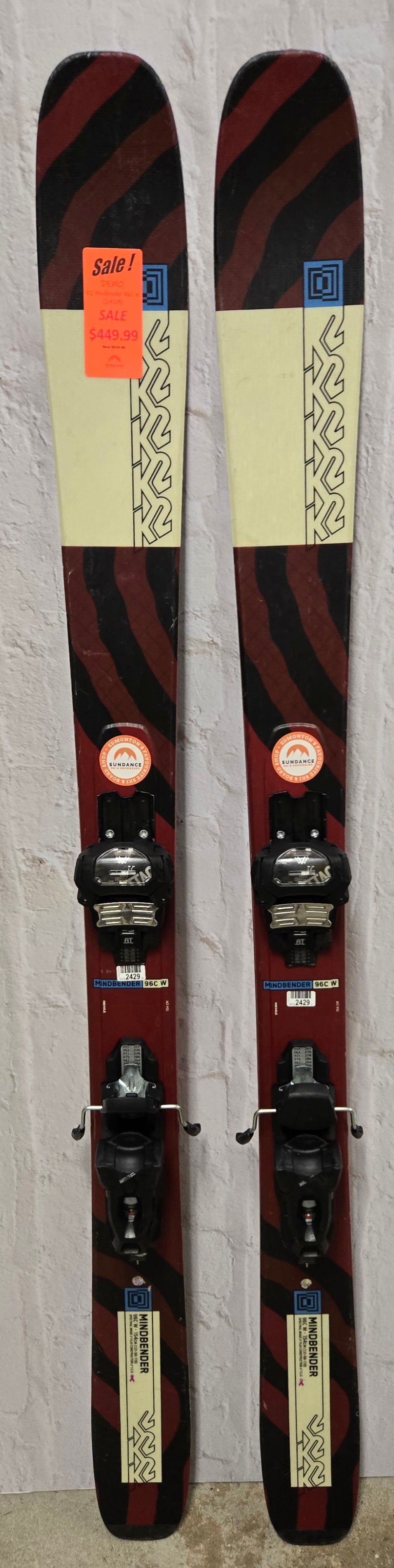 K2 Mindbender 96C W w/ Attack 11 AT Demo