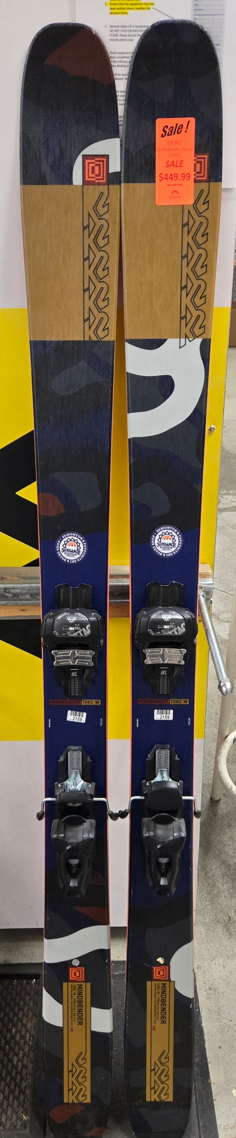 K2 Mindbender 106C W w/ Attack 11 AT Demo