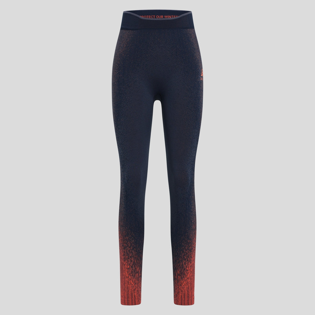 Odlo W Base Layer Bottom Long Blackcomb Eco