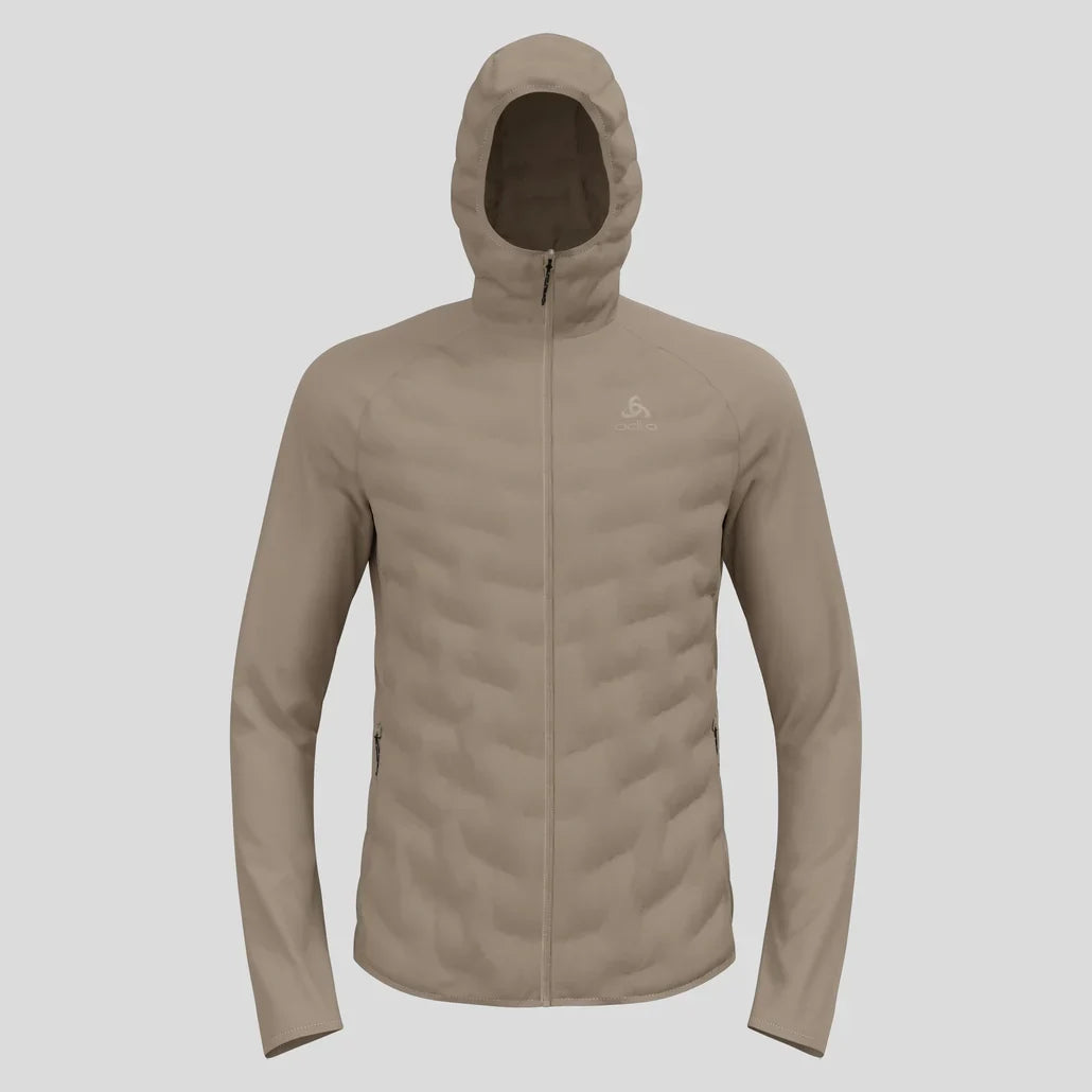 Odlo M Zeroweight Insulator hybrid mid layer hooded zip