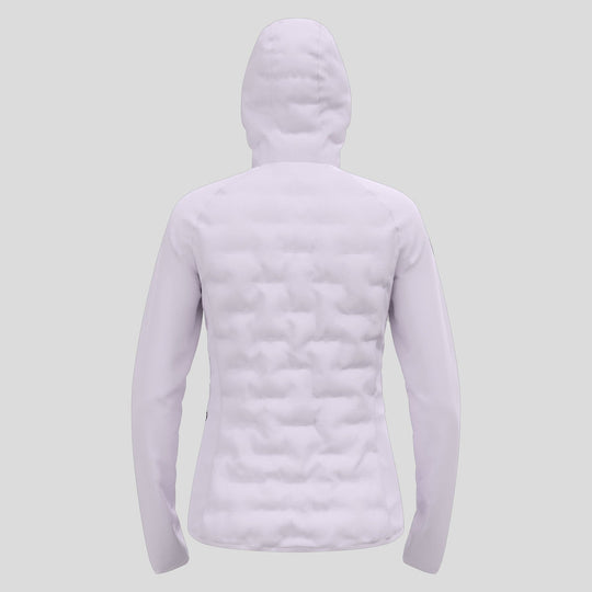Odlo W Zeroweight Insulator hybrid mid layer hooded zip