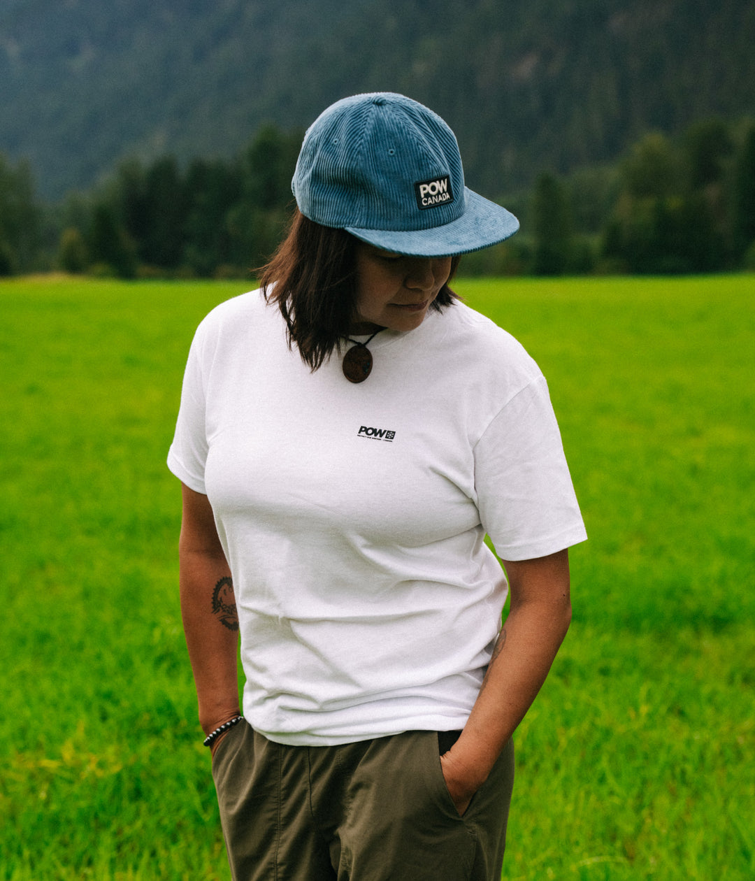 POW Corduroy Logo Cap