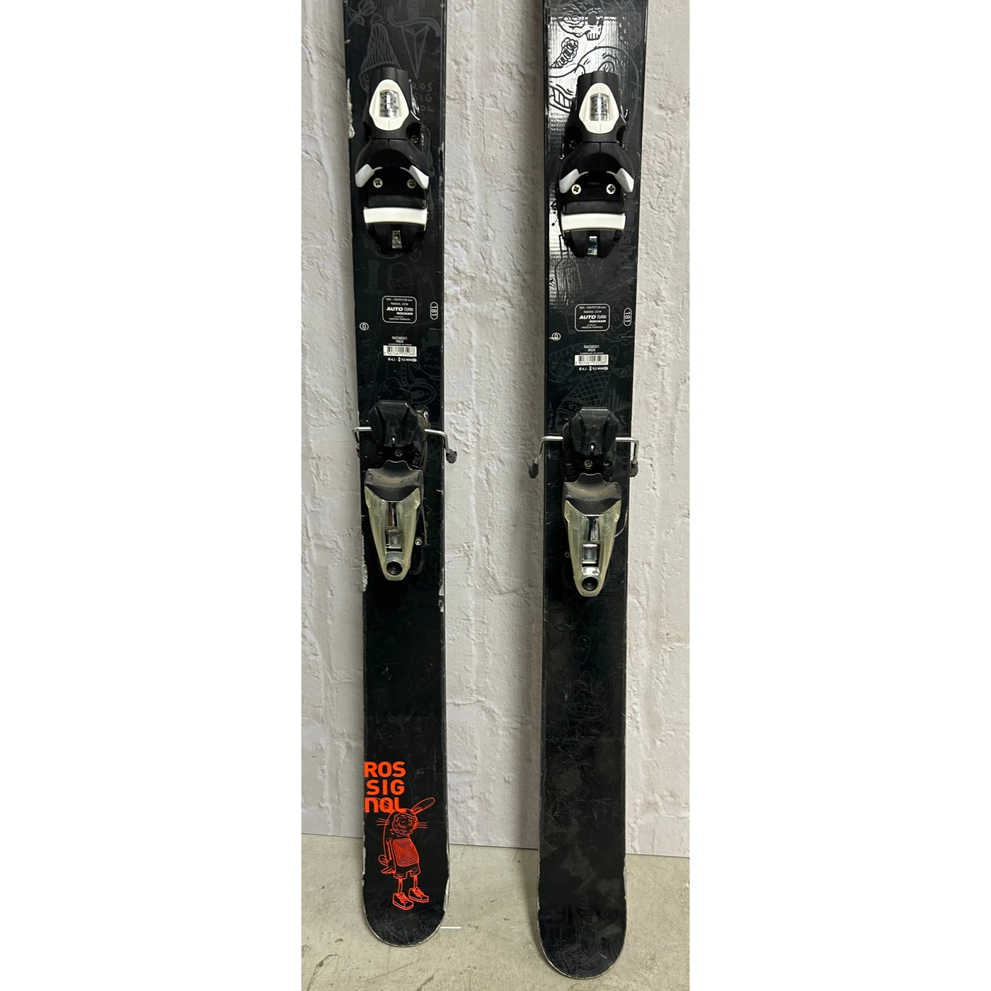 Used SC Rossignol Slat With Rossignol Axium 120 Bindings