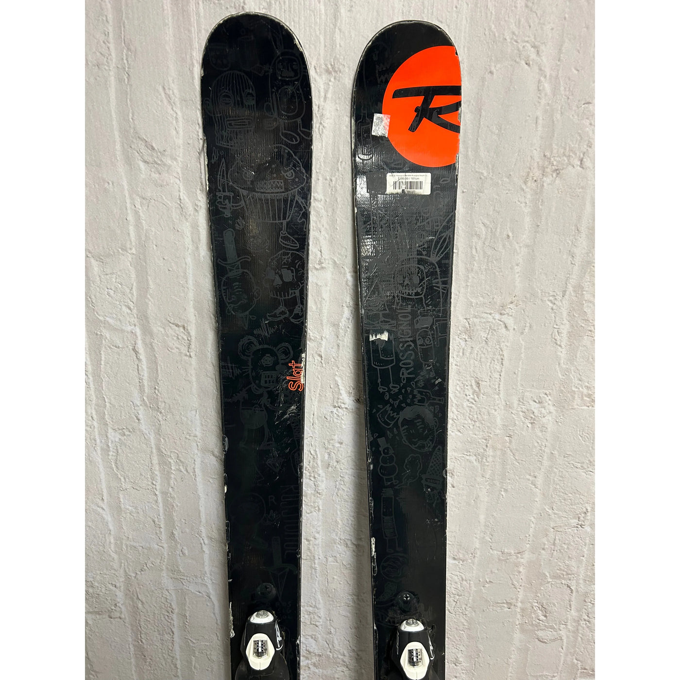 Used SC Rossignol Slat With Rossignol Axium 120 Bindings