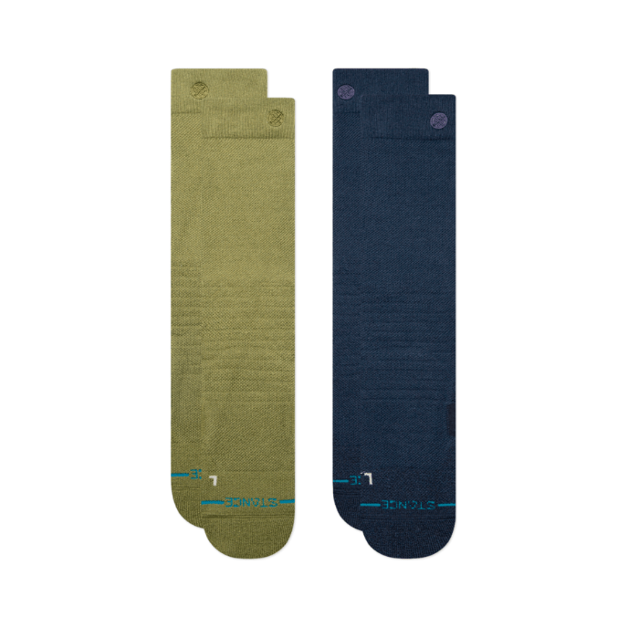 Stance Iconic Mid Poly 2pk