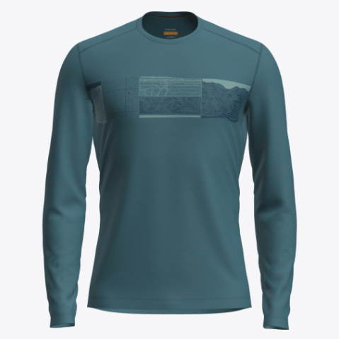 Icebreaker M Merino 200 Oasis LS Crewe GRX1
