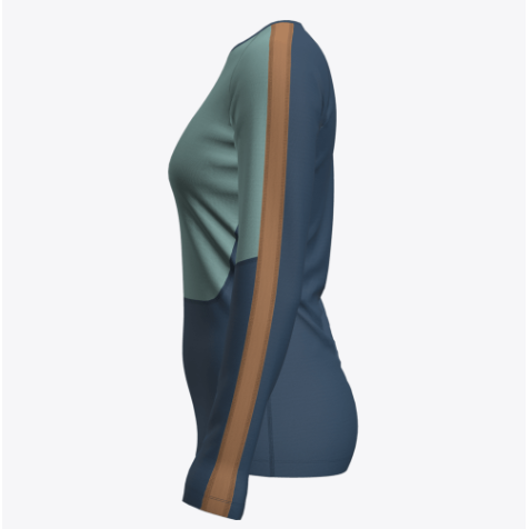 Icebreaker W Merino 200 Oasis + LS Crewe