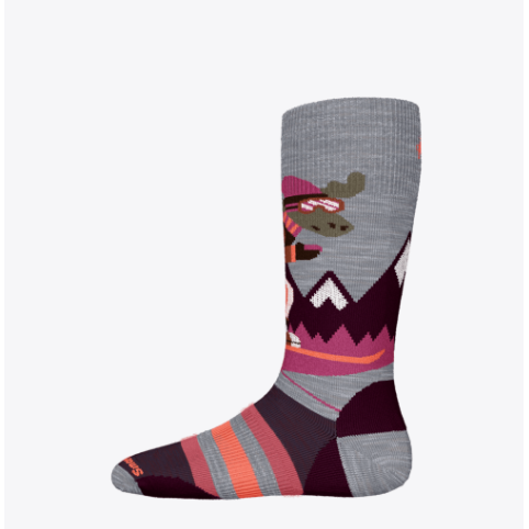Smartwool Kids Wintersport Full Cushion Mountain Moose OTC Socks