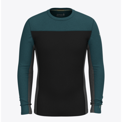 Smartwool M Classic Thermal Merino Base Layer Colorblock Crew