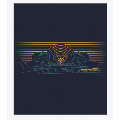 Smartwool Mountain Sunrise Active Short Sleeve Graphic Tee