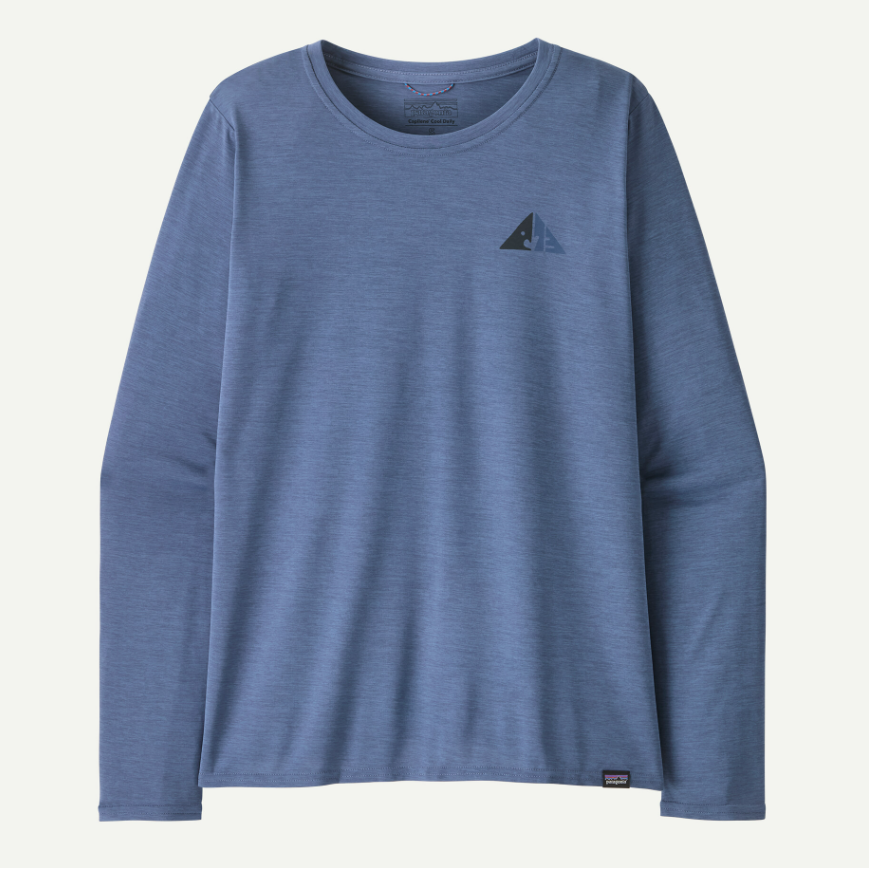 Patagonia W L/S Cap Cool Daily Graphic Shirt - Lands