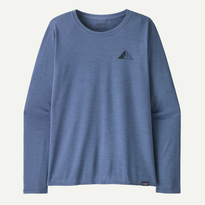 Patagonia W L/S Cap Cool Daily Graphic Shirt - Lands