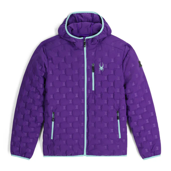 Spyder M Zenith Hooded Down Jacket