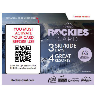 RCR Rockies Card