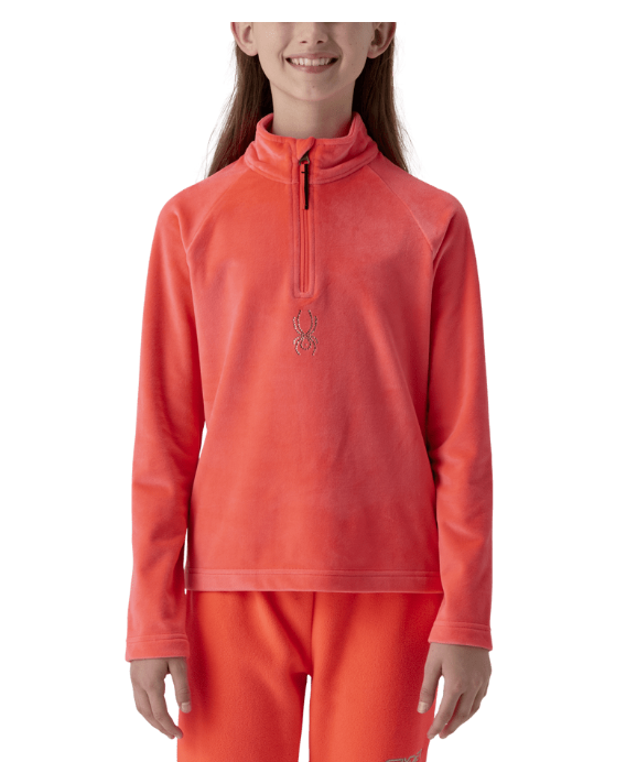 Spyder Girls Shimmer Bug 1/2 Zip