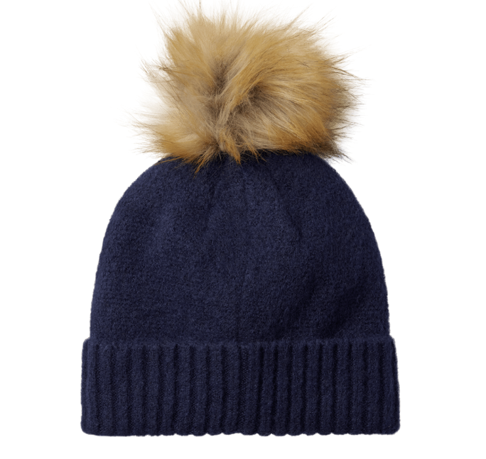 Spyder W Plait Pom Hat