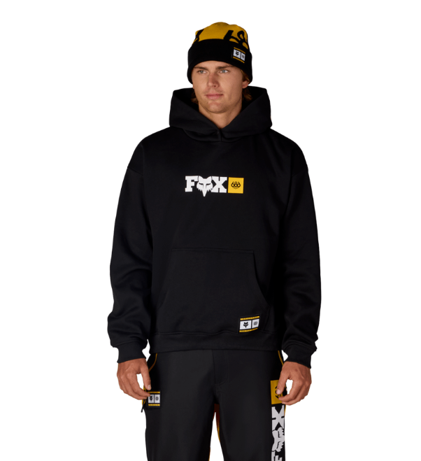 686 FOX RACING PREMIUM HEAVYWEIGHT PULLOVER HOODY