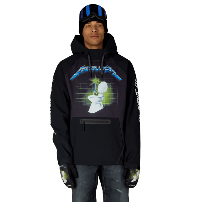 686 METALLICA WATERPROOF HOODY