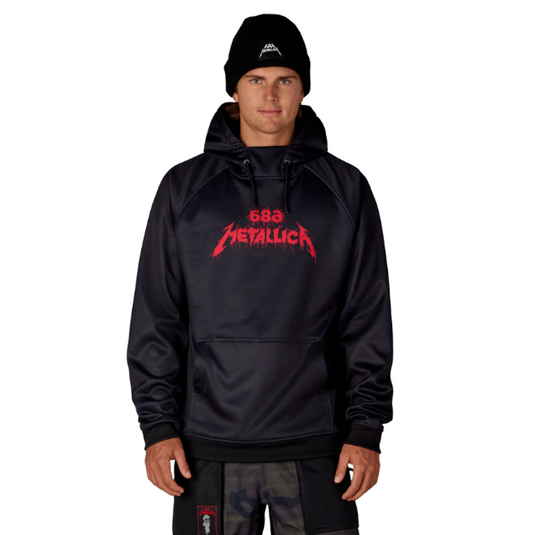 686 METALLICA BONDED FLEECE PULLOVER HOODY