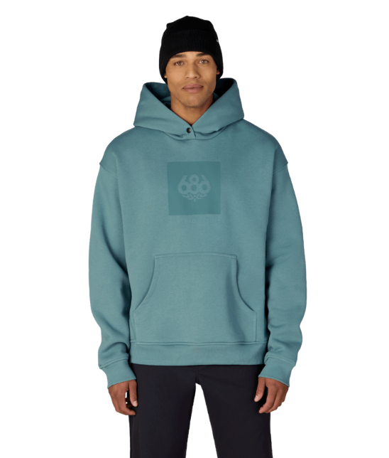 686 KNOCKOUT LOGO PREMIUM HEAVYWEIGHT PULLOVER HOODY
