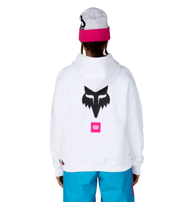 686 FOX RACING PREMIUM HEAVYWEIGHT PULLOVER HOODY
