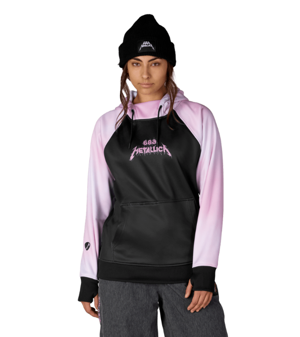 686 METALLICA BONDED FLEECE PULLOVER HOODY