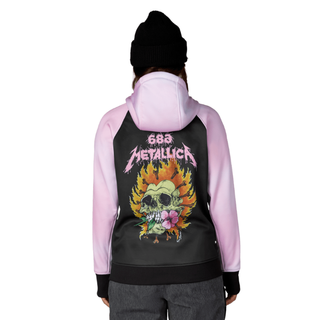 686 METALLICA BONDED FLEECE PULLOVER HOODY