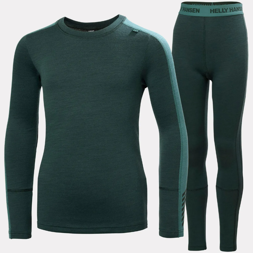 Helly Hansen JR LIFA MERINO MIDWEIGHT SET