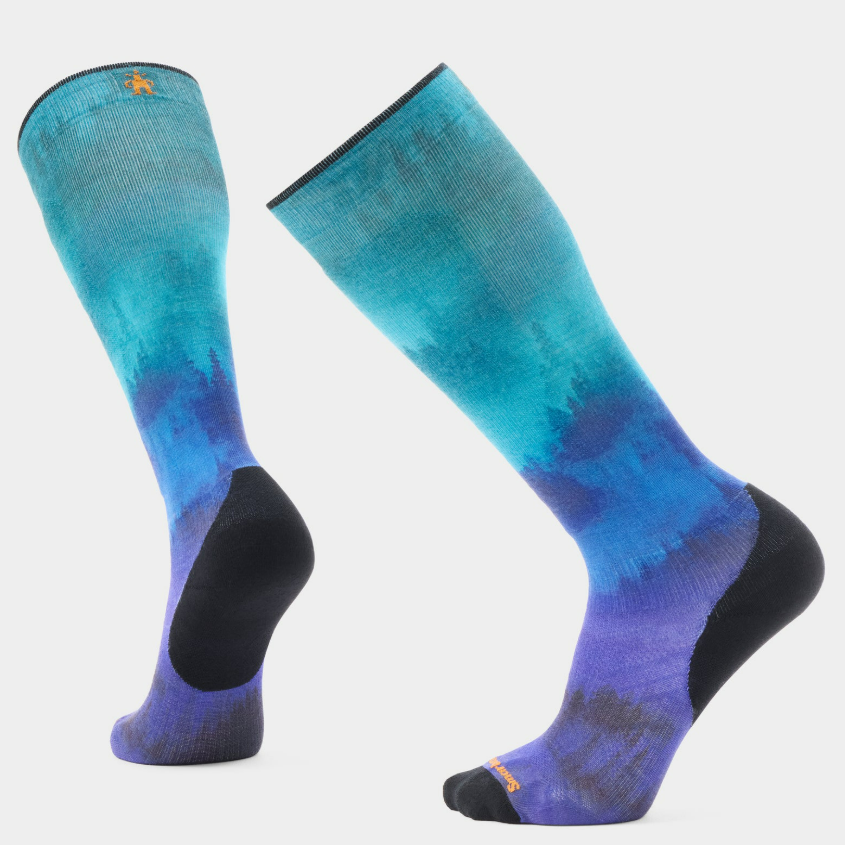 Smartwool Ski Targeted Cushion Compression Print OTC Socks
