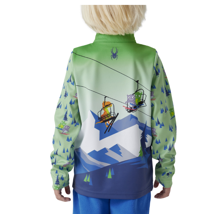 Spyder Boys CHALLENGE 1/2 ZIP