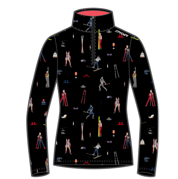 Spyder W VIVID 1/2 ZIP