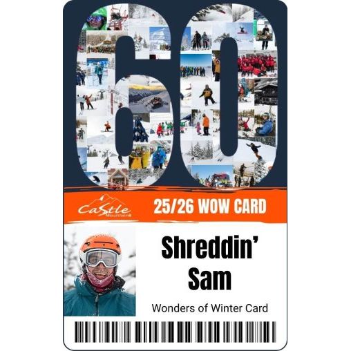 Castle Mountain WOW Card