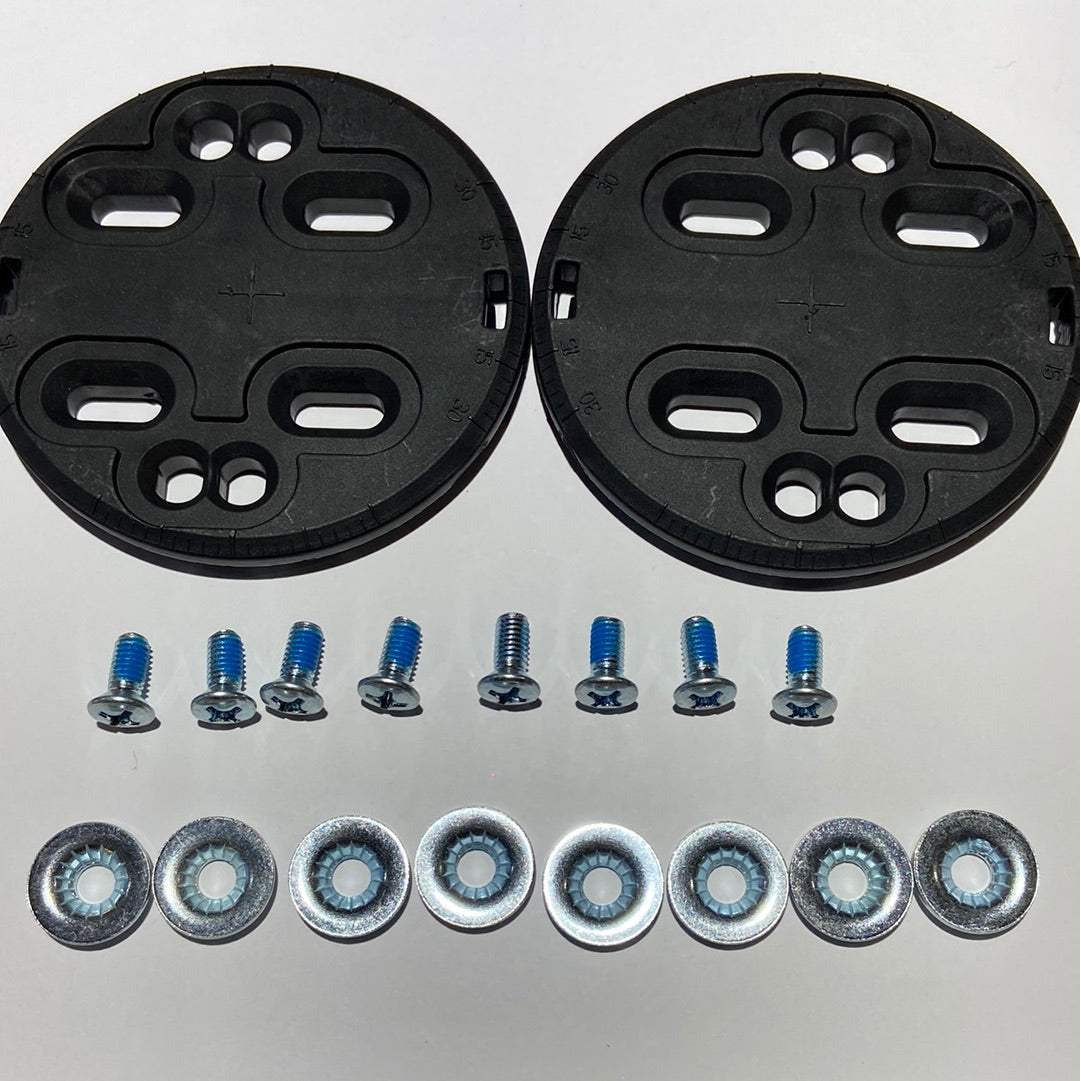 Now Combo Mounting Discs 4x4 Channel Nylon
