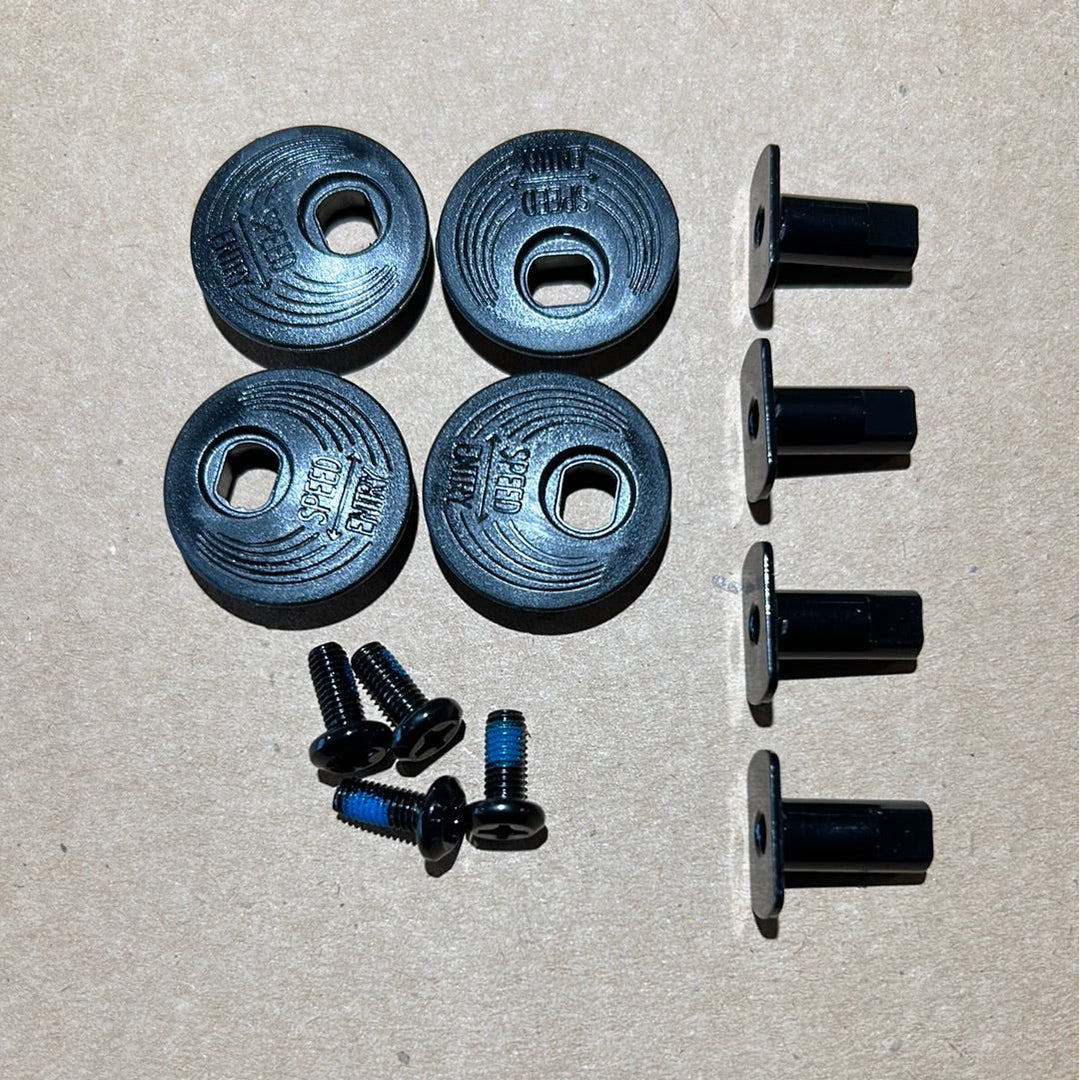Flow Axis-Fenix Uniback C-bolt Set (T-nut /Screw M5x12 / Pivotwasher)
