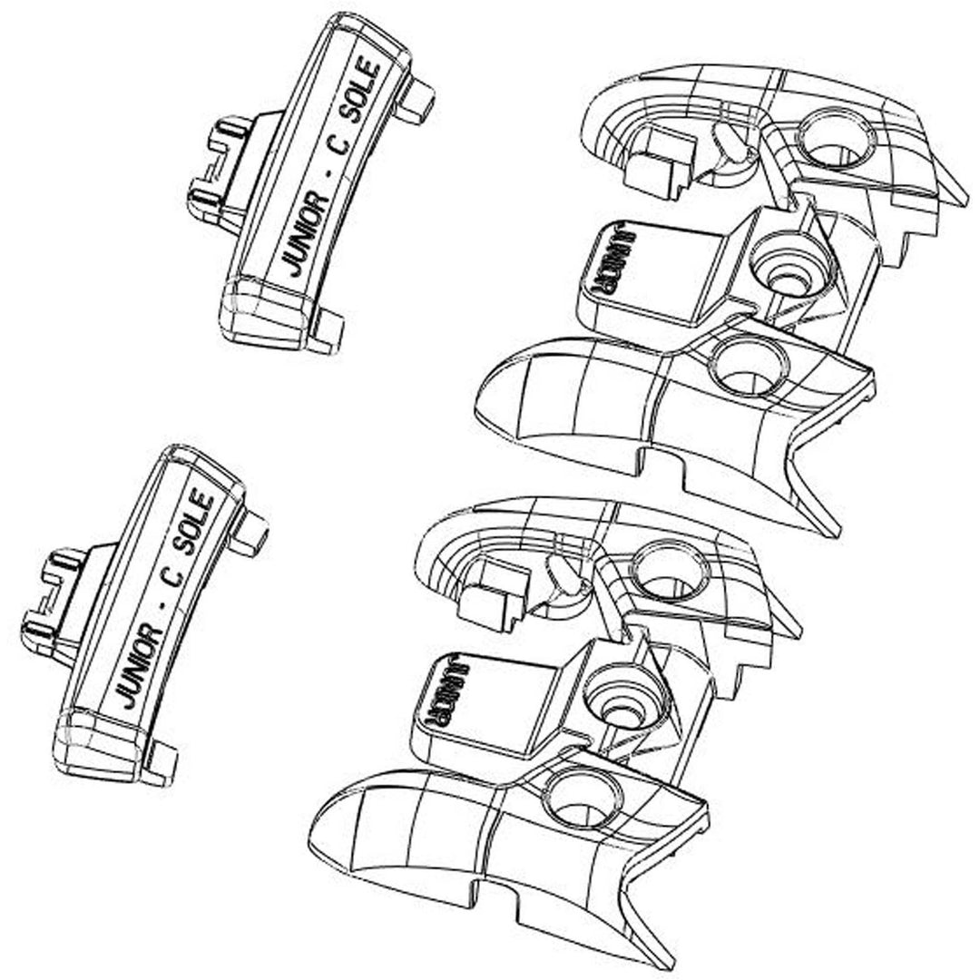 Look Childrens Boot Adapter Kit 1P
