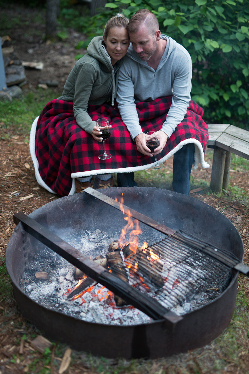 Kuma Lumberjack Sherpa Throw