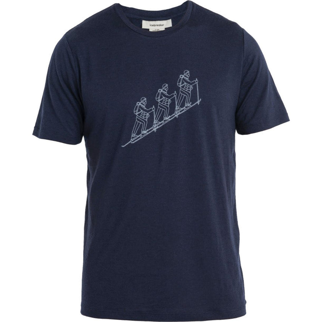 Icebreaker M Merino 150 Tech Lite II SS Tee Natural Ski Tour