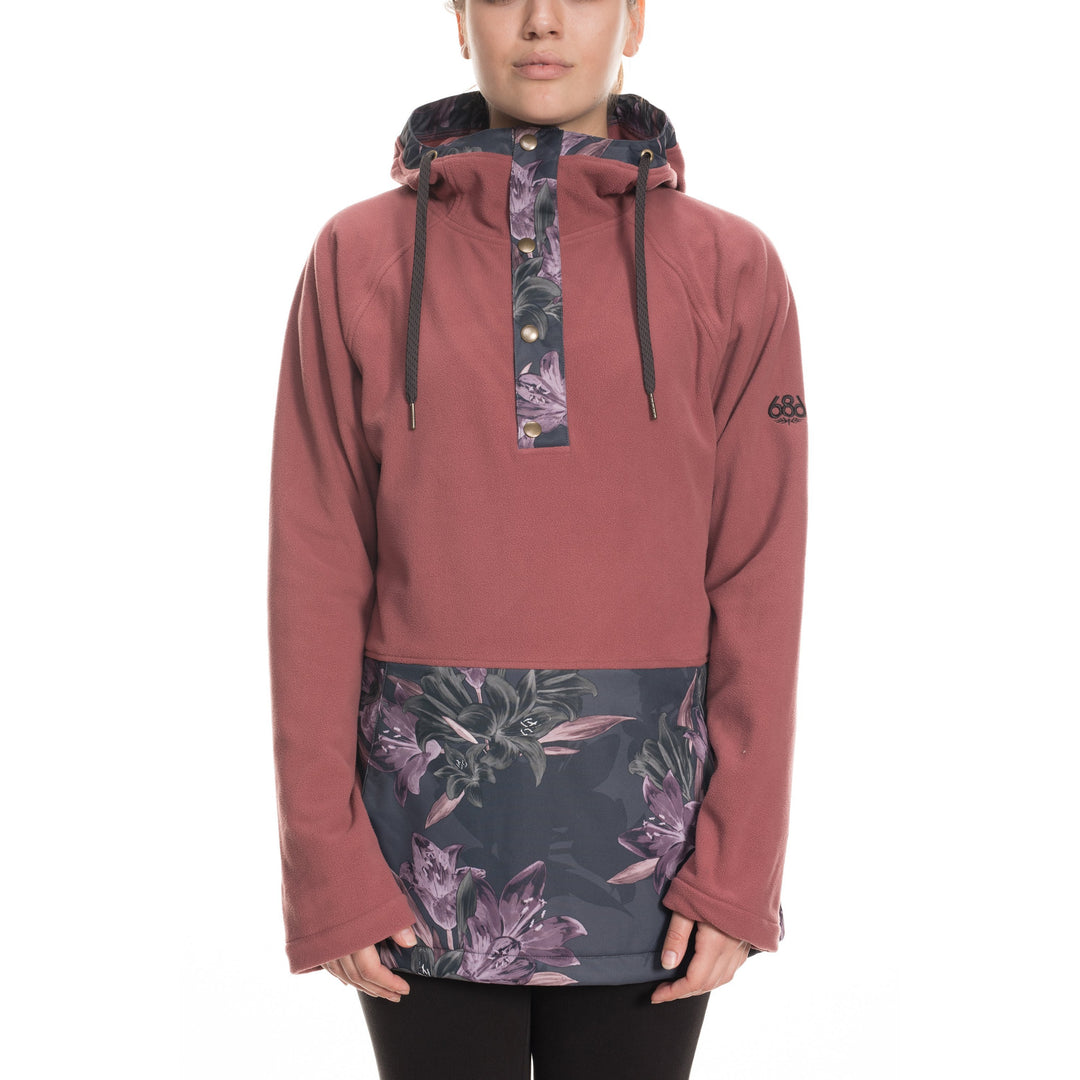 686 W Hera Anorak Fleece