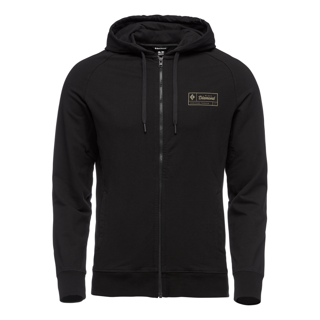 Black Diamond M Heritage Logo FZ Hoody