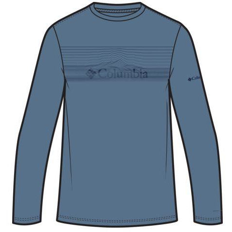 Columbia M Sun Trek™ Graphic Long Sleeve Shirt