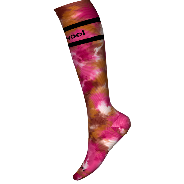 Smartwool W Ski Full Cushion Tie Dye Print OTC
