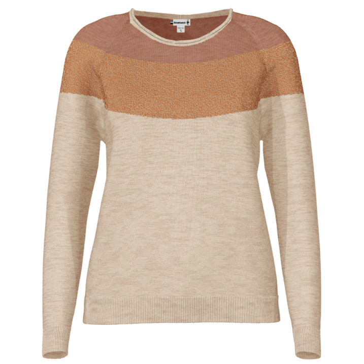 Smartwool W Edgewood Colorblock Crew Sweater
