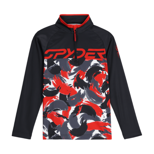 Spyder Boys Camo 1/2 Zip